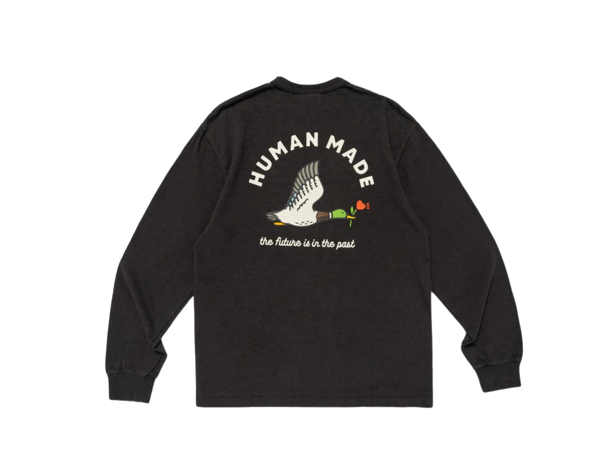 ช้อป Human Made Graphic L/S T-Shirt Blackของแท้ที่ SASOM