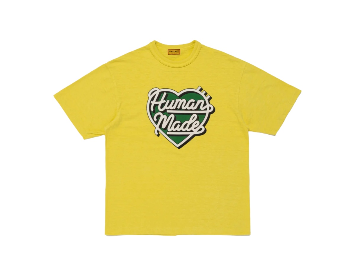 美品 2回着用 HUMAN MADE Color T-Shirt GOLD 美品 2回着用 HUMAN MADE Color T-Shirt GOLD 美品 2回着用