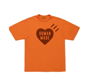 Buy Human Made Color T-Shirt Orange at Sasom – Authentic and Ready to Ship
