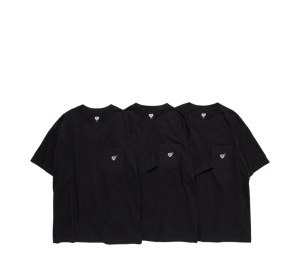 Buy Human Made 3-Pack Pocket T-Shirt Set Black at Sasom – Authentic and Ready to Ship