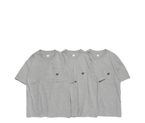 Buy Human Made 3-Pack Pocket T-Shirt Set Gray at Sasom – Authentic and Ready to Ship