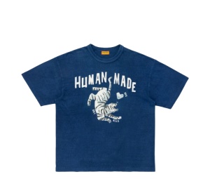 Buy Human Made Indigo Dyed T-shirt Indigo at Sasom – Authentic and Ready to Ship