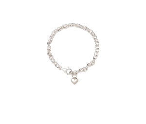 Buy Human Made Heart Silver Bracelet Silver at Sasom – Authentic and Ready to Ship