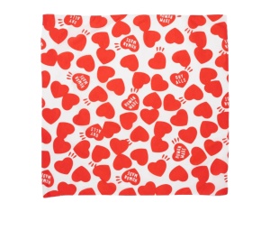 Buy Human Made Heart Big Bandana Red at Sasom – Authentic and Ready to Ship