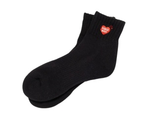 Buy Human Made Short Pile Socks Black at Sasom – Authentic and Ready to Ship