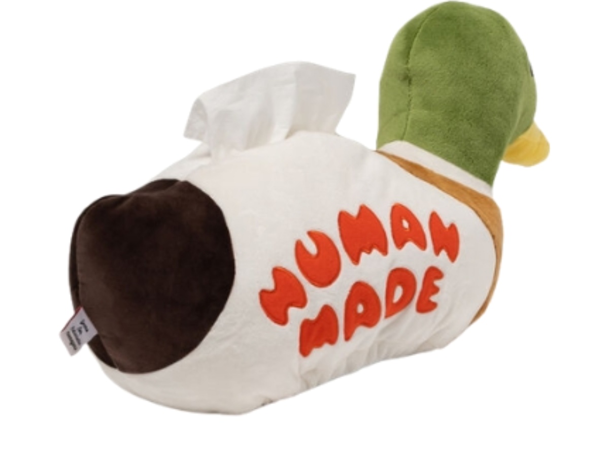Human Made Duck Plush Doll Tissue Case Green | ของแท้