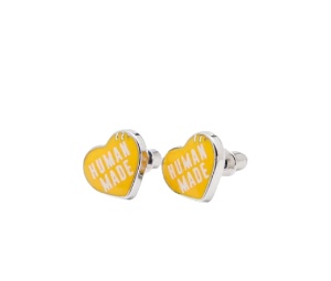 Buy Human Made Heart Earrings Yellow (SS29) at Sasom – Authentic and Ready to Ship