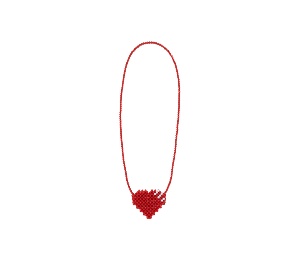 Buy Human Made Heart Beaded Bag Red at Sasom – Authentic and Ready to Ship