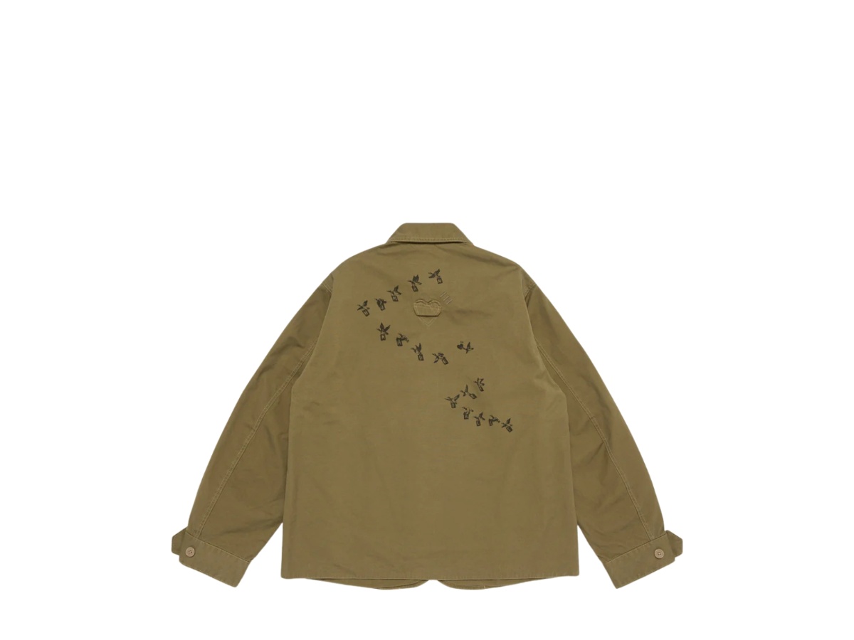 ช้อป Human Made Hunting Jacket Olivedrabของแท้ที่ SASOM