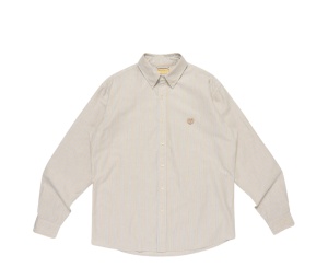 Buy Human Made Striped Bd Shirt Beige at Sasom – Authentic and Ready to Ship