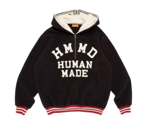 Buy Human Made Half-zip Fleece Pullover Black at Sasom – Authentic and Ready to Ship
