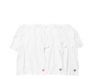 Buy Human Made 3-Pack T-Shirt Set White at Sasom – Authentic and Ready to Ship