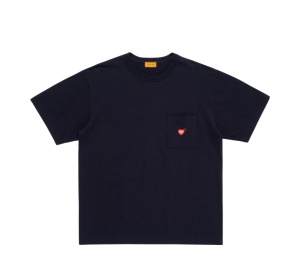 Buy Human Made Heart Pocket T-Shirt Navy at Sasom – Authentic and Ready to Ship
