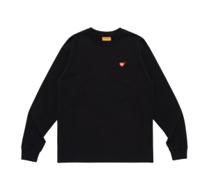 Buy Human Made Heart Badge L/S T-Shirt Black at Sasom – Authentic and Ready to Ship