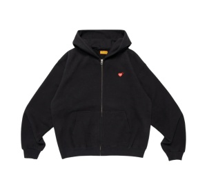 Buy Human Made Classic Zip-Up Sweat Hoodie Black at Sasom – Authentic and Ready to Ship