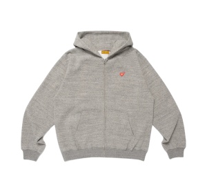 Buy Human Made Classic Zip-Up Sweat Hoodie Gray at Sasom – Authentic and Ready to Ship
