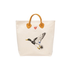 Buy Human Made Canvas Tote White at Sasom – Authentic and Ready to Ship