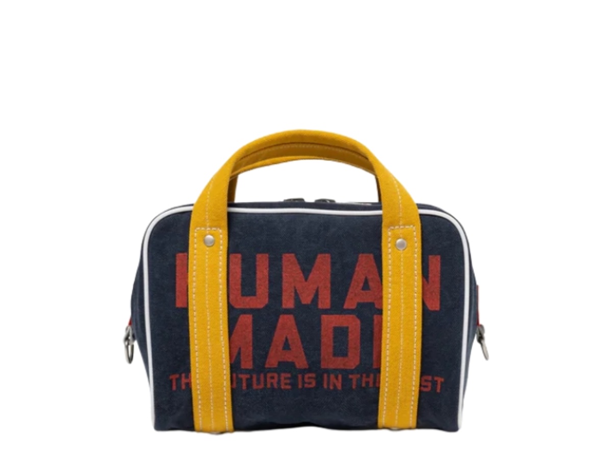 ช้อป Human Made Canvas Boston Bag Small Navyของแท้ที่ SASOM