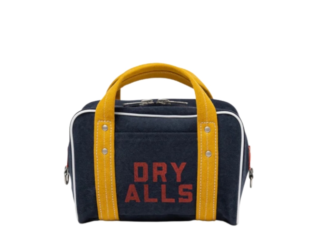 バッグ HUMAN MADE Canvas Boston Bag Small Navy ช้อป Human Made Canvas Boston Bag Small Navyของแท้ที่ SASOM