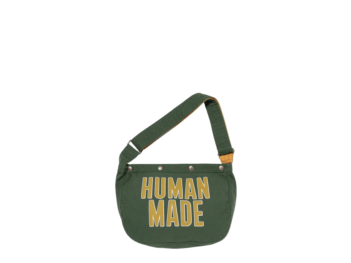 ショルダーバッグ HUMAN MADE Paperboy Bag green HUMAN MADE PAPERBOY BAG – HUMAN MADE Inc.