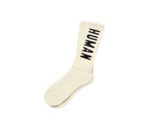 Buy Human Made HM Logo Socks White at Sasom – Authentic and Ready to Ship