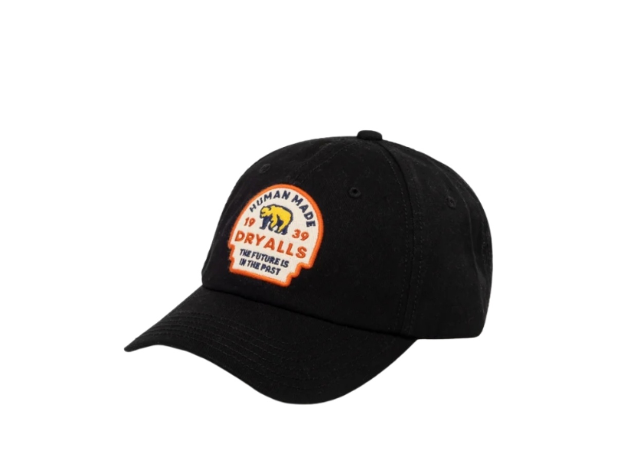 https://d2cva83hdk3bwc.cloudfront.net/hm30gd068-black-human-made-6panel-twill-cap-1939-bear-day-alls-black-2.jpg