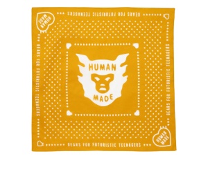 Buy Human Made Bandana Yellow at Sasom – Authentic and Ready to Ship