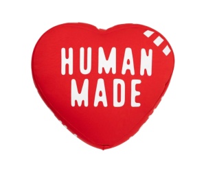 Buy Human Made Heart Beads Cushion Red at Sasom – Authentic and Ready to Ship