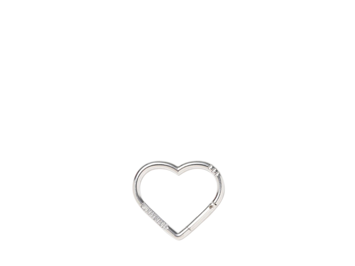 Buy Human Made Heart Carabiner Silver at Sasom – Authentic and Ready to Ship