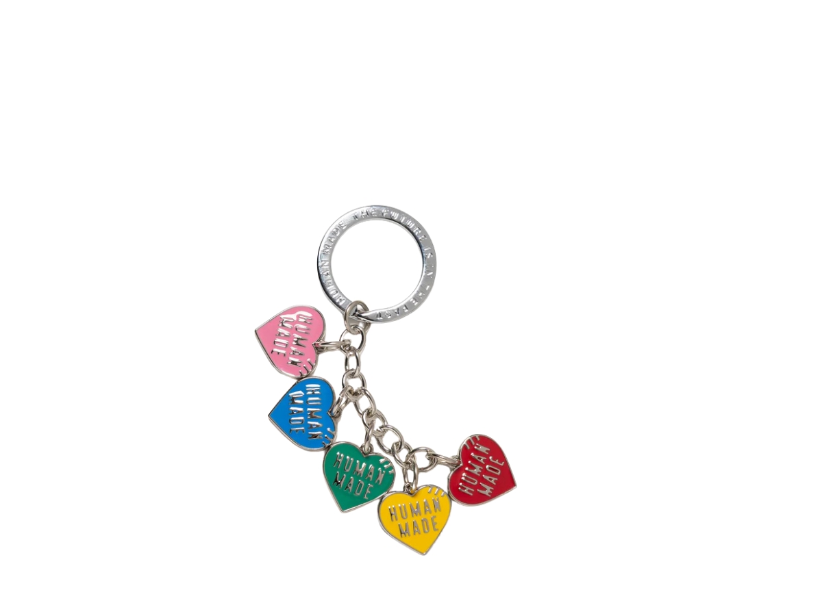 Buy Human Made Heart Key Charm at Sasom – Authentic and Ready to Ship
