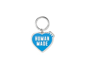 Buy Human Made Heart Keyring Blue at Sasom – Authentic and Ready to Ship