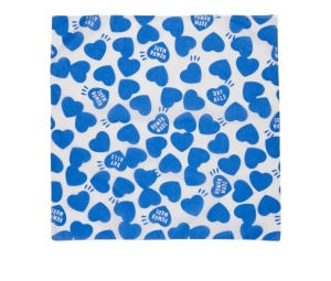 Buy Human Made Heart Big Bandana Blue at Sasom – Authentic and Ready to Ship
