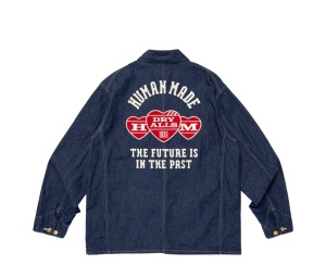 Buy Human Made Denim Coverall Jacket Indigo at Sasom – Authentic and Ready to Ship