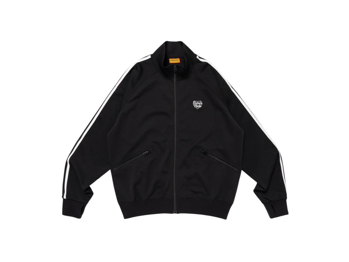 Human Made Track Jacket Black Shop Authentic at SASOM