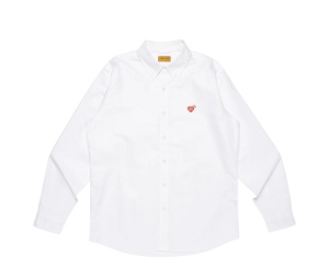 Buy Human Made Oxford Bd L/s Shirt White at Sasom – Authentic and Ready to Ship