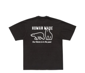 Buy Human Made Heart Patch And Polar Bear Graphic T-Shirt Black at Sasom – Authentic and Ready to Ship