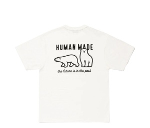 Buy Human Made Heart Patch And Polar Bear Graphic T-Shirt White at Sasom – Authentic and Ready to Ship