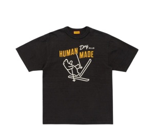 Buy Human Made Bear Graphic T-Shirt Dry Alls Bear Black at Sasom – Authentic and Ready to Ship