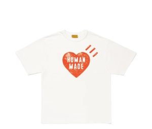 Buy Human Made Graphic Big Heart T-Shirt White at Sasom – Authentic and Ready to Ship
