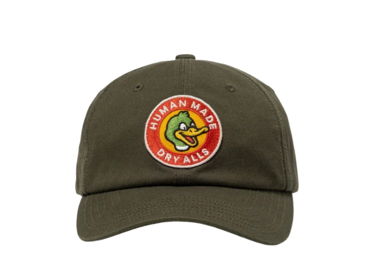 https://d2cva83hdk3bwc.cloudfront.net/hm31gd019-olivedrab-human-made-6panel-twill-cap-duck-dry-alls-olivedrab-2.jpg