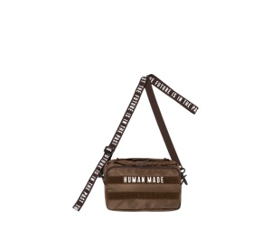 Buy Human Made Military Pouch Small Brown at Sasom – Authentic and Ready to Ship