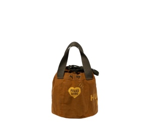 Buy Human Made Drawstring Bag Dry Alls Duck Brown at Sasom – Authentic and Ready to Ship