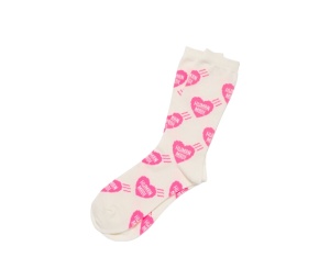 Buy Human Made Heart Socks Pink at Sasom – Authentic and Ready to Ship