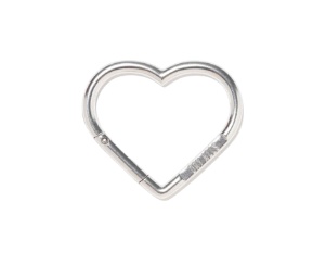 Buy Human Made Heart Carabiner Silver at Sasom – Authentic and Ready to Ship