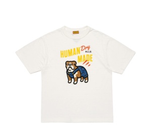 Buy Human Made Graphic T-Shirt Dog Dry Alls White at Sasom – Authentic and Ready to Ship