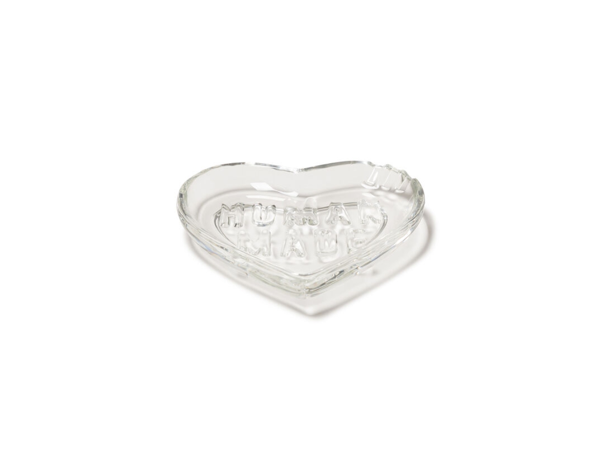 【新品】HUMAN MADE HEART GLASS TRAY CLEAR 完売 Human Made Heart Glass Tray Clear Shop Authentic at SASOM