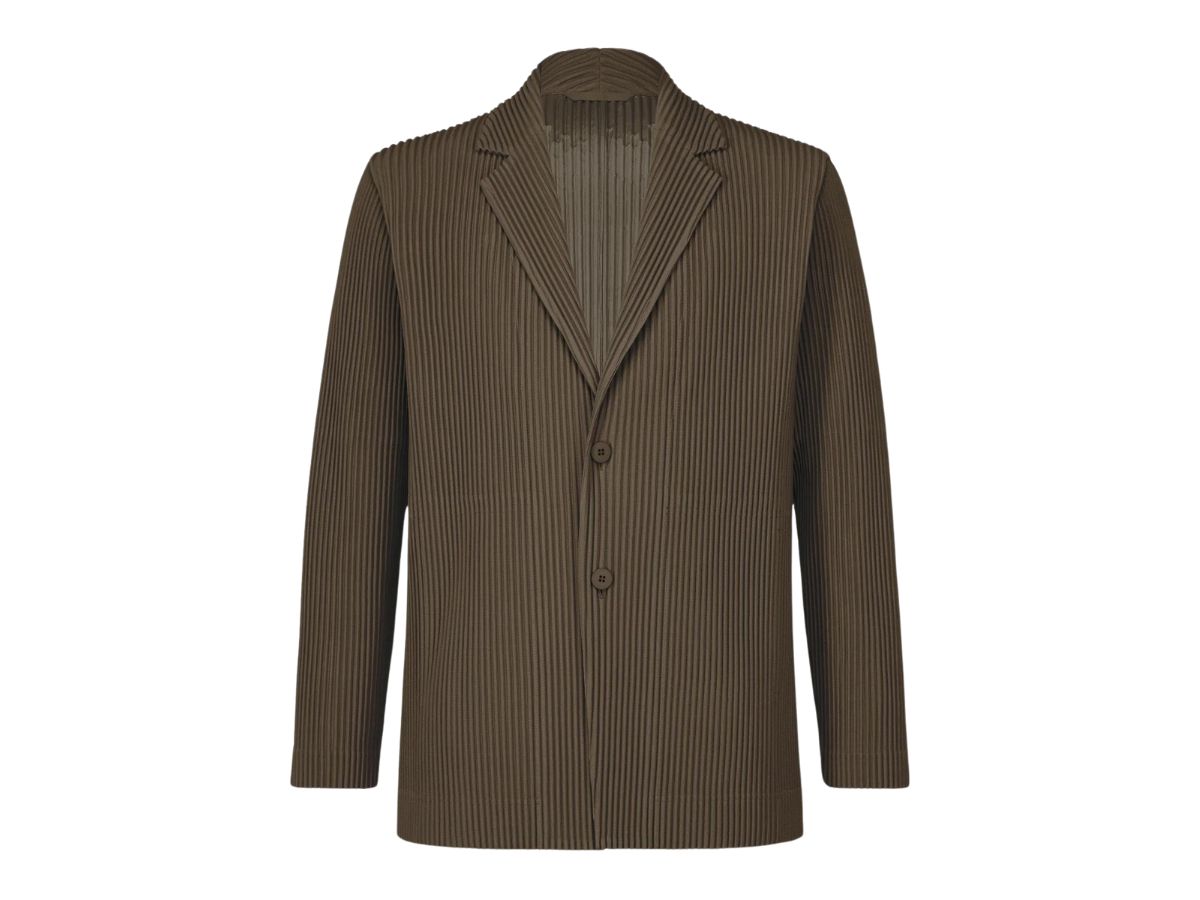 TAILORED PLEATS 2 Jacket Cloud Grey – ISSEY MIYAKE EU