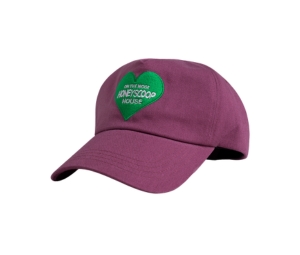 Buy Honey Scoop House Heart Logo 5-Panel Cap Purple at Sasom – Authentic and Ready to Ship