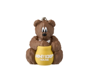 Buy Honey Scoop House Honey Bear Manfromeast Keychain Brown at Sasom – Authentic and Ready to Ship