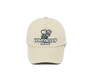 Buy Honey Scoop House Smile Bee Cap Beige at Sasom – Authentic and Ready to Ship